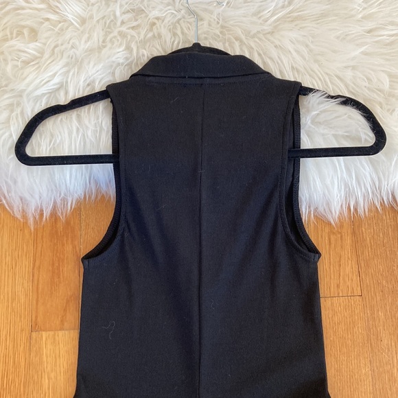 Zara Ribbed Polo Mini Dress - Picture 6 of 10